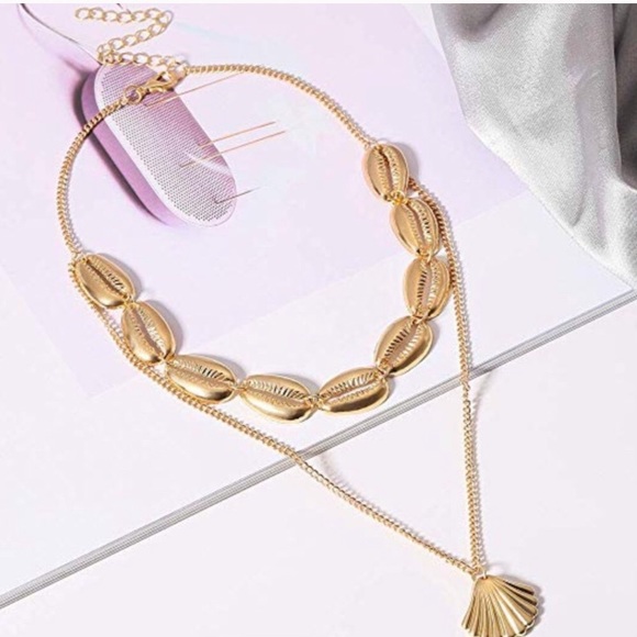 Free People  ⭐️ Gold layered shell choke - Picture 4 of 4